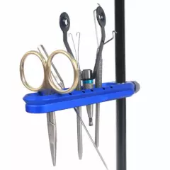 Aluminum Fly Tying Tool Bar Adjustable Caddy holder Organizer with Tying Tools