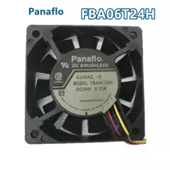 1pc new fan freeship FBA06T24H DC24V 0.11A 60*60*15 3