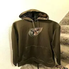 Scent Shield Realtree AP or Mossy Oak Camo Fleece Hoodie Turkey Hunting NWT