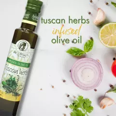 Ariston Tucan Herb Infused Olive Oil 8.45 fl oz 2 pk with mess free pour spout