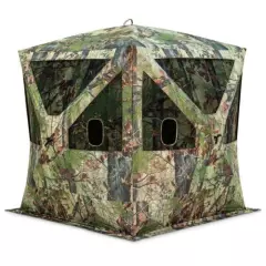 Big Cat 350 Ground Hunting Blind Portable Water Resistant Backwoods Camo Shelter