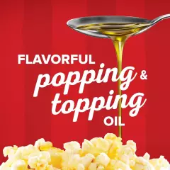 Orville Redenbacher's Popping & Topping Buttery Flavored Oil, 16 Fluid Ounce