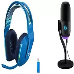 Logitech G733 LIGHTSPEED Wireless Gaming Headset with Suspension Headband, LIGHT