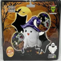 5 Pcs. Halloween Balloons / 5 globos de Noche de Brujas