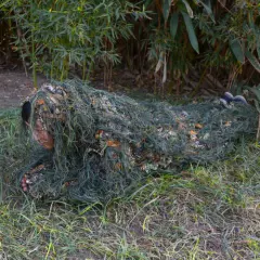 3D Ghillie Suit Grass Bionic Camouflage Suit Bird Watching Hunting Clothes Set