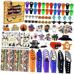 168 Pcs Halloween Stationery Set for Kids, Halloween Gifts for Kids, Halloween 