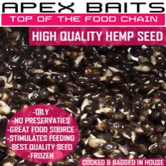 Cooked Hemp Seed 