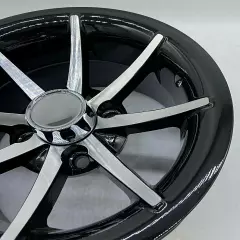 4 Pack - GOLF CART 12"x7" "Classic" ALUMINUM OFFSET WHEELS / RIMS 4x4 4x101.6mm