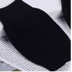 100% Cotton Half Fingerless Thumb Hole Warm Gloves for Men Women Student Gift