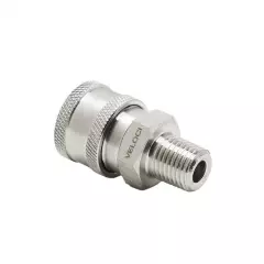 Stainless Steel Pressure Washer 1/4" NPT Male Quick Connect QC Socket Coupler