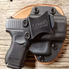 FITS S&W, CZ, CANIK, STEYR MODELS IWB HYBRID HOLSTER KYDEX & LEATHER CCW