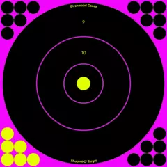 SRC(SNC) Shoot•N•C® 12 Inch Bull's-eye, 14 Targets, 336 Pasters, FREE SHIPPING