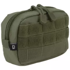 Brandit MOLLE Pouch Compact Hiking Utility Military Tools Webbing Tactical Olive