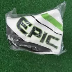 2021 CALLAWAY EPIC DRIVER HEAD COVER SPEED MAX WHITE GREEN