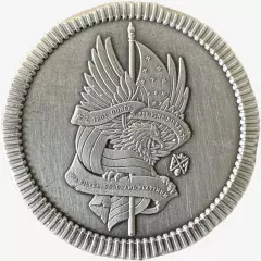 2023 THUNDER CHICKEN PROSPECTOR 2 oz Silver Stacker Round