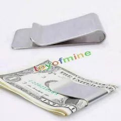 New High Quality Stainless Steel Slim Money Clip Credit Card Holder Wallet