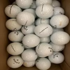 50 AAA Callaway Chrome Soft / X Used Golf Balls 