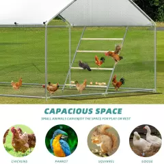 Chicken Perch, Chicken Coop Strong Roosting Bars, Large Chicken Roosting Ladder