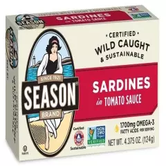 Season Brand Sardines in Tomato Sauce 2 Pack