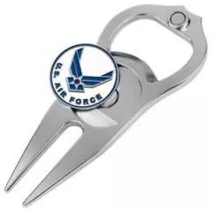 Hat Trick Openers 6 In 1 Golf Divot Tool - Us Air Force