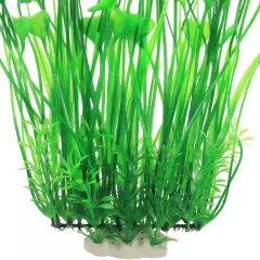 Aquarium Plastic Plants Tall 16 Inch, Large Artificial Plants Decoration Ornamen