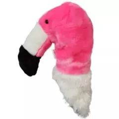 New Daphnes Golf Headcovers Hybrid Cover Pink Flamingo