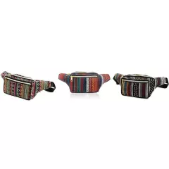 Women Ethnic Fanny Pack Retro Vintage Bum Bags Travel Hiking Waist Belt8254