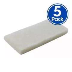 3M 8440 Doodlebug White Cleaning Pad 12cm x 25cm x 5 Pack Box