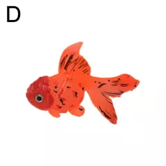 1pc Fish Tank Fish Glow Dark Goldfish Fake Fish Artificial Floating Moving H1G8