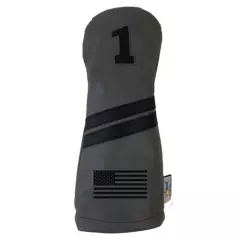 Grayscale USA Flag Sunfish Leather Driver Headcover