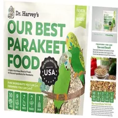  Our Best Parakeet Food, Wholesome Seeds, Nuts, Fruits, and 4 Pound (Pack of 1)