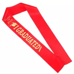  Party Decor Shoulder Ribbon for Graduation Student Makeup Costume Props