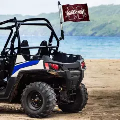 Mississippi State University MSU Boat and Golf Cart Flag