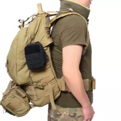 1000D Nylon Outdoor Military Tactical Waist Bag EDC Molle Pouch Pack Durable Tan