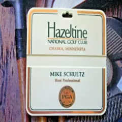 vtg - PGA TOUR Golf Bag Tag - 1991 U.S. OPEN - Hazeltine National GC - USGA