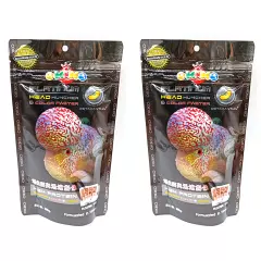 Set 3 pcs Okiko flowerhorn food Cichlid Head Huncher Color Faster U