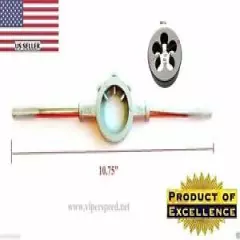 Lighthouse Quality Tools® - HSS M14X1 RH Threading Die + Stock Handle