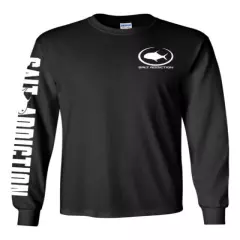 Salt Addiction long sleeve saltwater fishing t shirt Flats offshore permit 