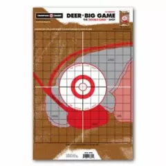 Thompson Target | Life-Size Deer Hunting Vitals Shooting Targets (12.5"x19")