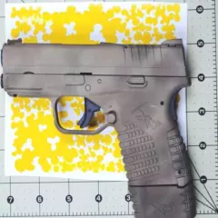 Pistol Stencil - Flecktarn - High Heat Vinyl Stencil - Cerakote Stencil