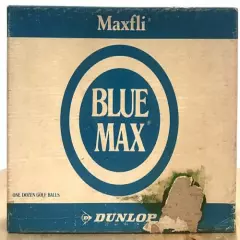 Box of 11 New Vintage Dunlop Maxfli BLUE MAX Golf Balls 2,3,4,6 Surlyn Cover