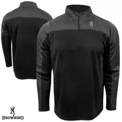 Browning Milo Performance 1/4 Zip Pullover Shirt - Choose Size & Color - NEW!