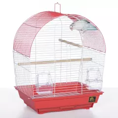 Prevue Pet Products South Beach Dome Top Bird Cage, Coral (SP50100)