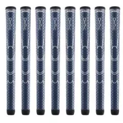 Lot of 8 Winn Dri-Tac DriTac AVS Soft Navy Blue Oversize +1/8" Golf Grip #12961