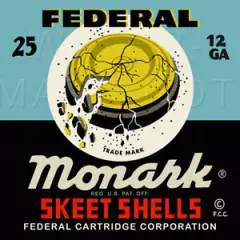 Reproduction Vintage Federal Monark Skeet Shells Box Label Canvas Print