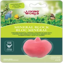 Living World Mineral Block, Apple (For Parakeets), 35 Grams