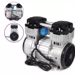 7CFM Silent Air Pump Compressor Head Small Air Mute Oilless Vacuum Pump 1100W US