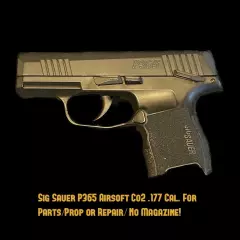 SIG SAUER P365 .177 Cal. 4.5mm Co2. No Magazine! (For Parts Or Repair!)