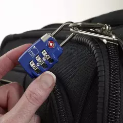 Lewis N. Clark Travel Sentry TSA-Approved Luggage Lock - Blue