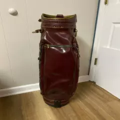 Miller Vintage Golf Bag, Pro Style Golf bag, Made in USA, Burgandy